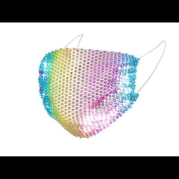 RHINESTONE STUDDED MASKS LINER! - Picture 4 of 4